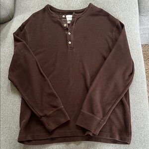 Goodfellow & Co. Brown Henley